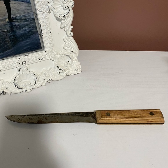 Vintage Forgecraft Hi-Carbon Steel 6" Butcher / Slicing Knife - Picture 3 of 5